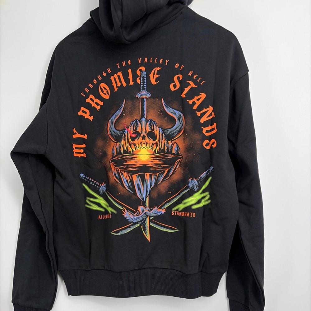 Allegory clothing Straw Hats Collection Hoodie My Promise Stands Sz S